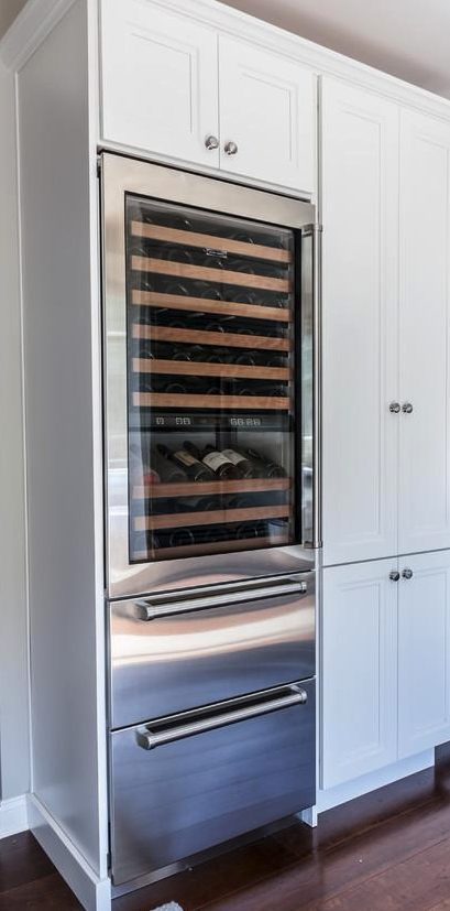 Wine and beverage cooler repair for a residential kitchen